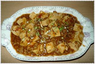 麻婆豆腐的做法