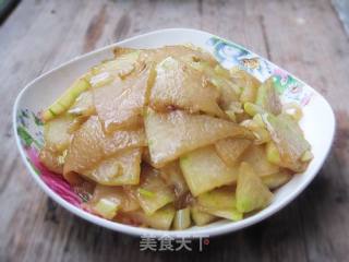 蚝油冬瓜的做法