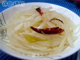 酸辣土豆丝的做法
