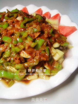 健康少油版的--家常香辣茄子的做法