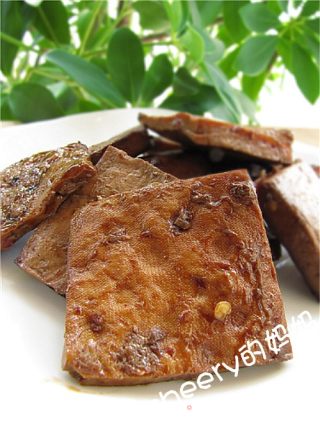 卤豆干的做法