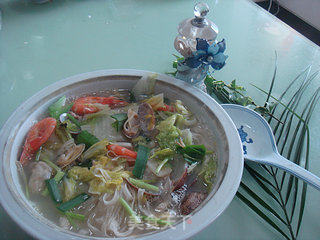 海鲜鱼面