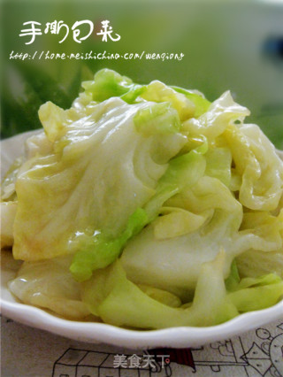 【简单的美味】——手撕包菜的做法