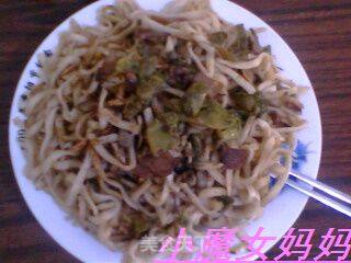 豆角焖面的做法