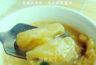 混合面疙瘩汤的做法
