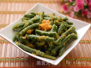 黄金四季豆的做法