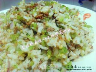 牛肉芹菜炒饭