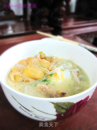 【飞禽走兽】鸡肉粉的做法