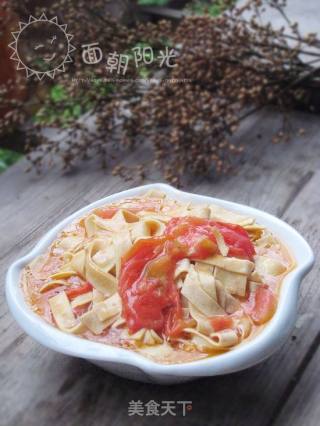 西红柿炒千张的做法