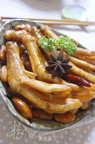 白芸豆烧鸭掌的做法
