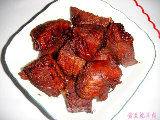 [飞禽走兽篇]－－黄豆炖牛肉的做法