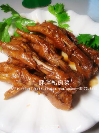 【飞禽走兽】红烧凤爪的做法