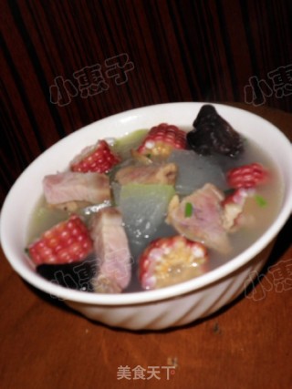 玉米咸肉汤的做法