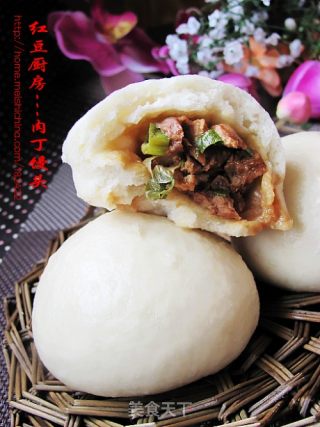 【飞禽走兽】肉丁馒头的做法