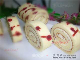 蛋糕体上搞搞新花样@@芝士奶油蛋糕卷的做法