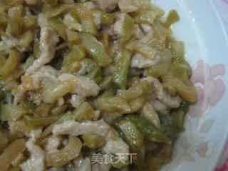 【飞禽走兽】肉丝榨菜的做法