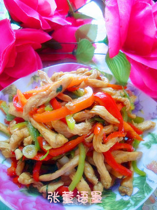香辣鸡丝的做法