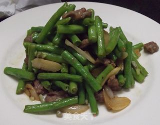 【飞禽走兽篇】肉片炒豆角的做法