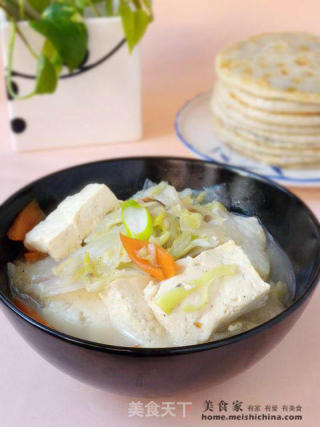 大白菜炖豆腐的做法