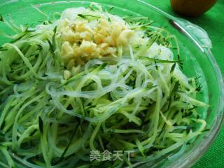 凉拌黄瓜粉丝的做法