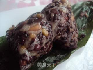 黑米八宝粽的做法