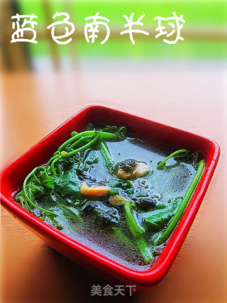 龙须菜清汤的做法