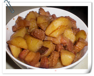 土豆炖肉的做法