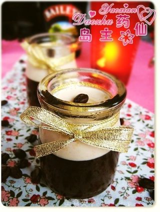 苦中一点甜——百利爱尔兰咖啡冻