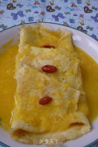 香橙鸡蛋饼的做法