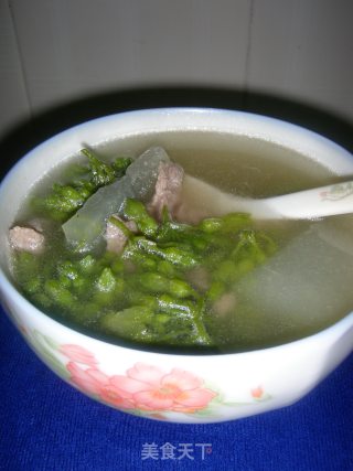 夜香花冬瓜瘦肉汤的做法