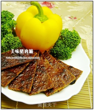 美味猪肉脯的做法