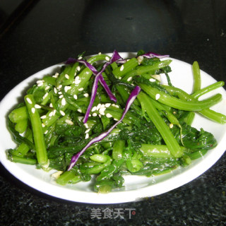 【夏日小凉菜】蒜蓉茼蒿