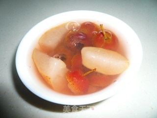 山楂梨汁的做法