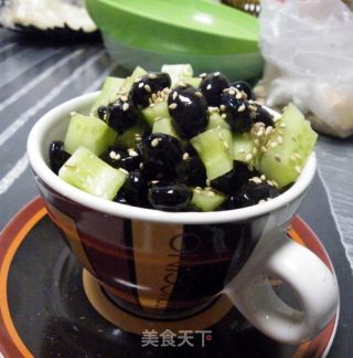 瓜丁黑豆的做法