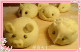 刺猬豆包的做法