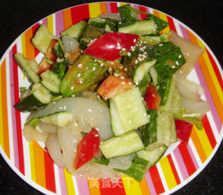 【夏日小凉菜】麻汁大拉皮的做法