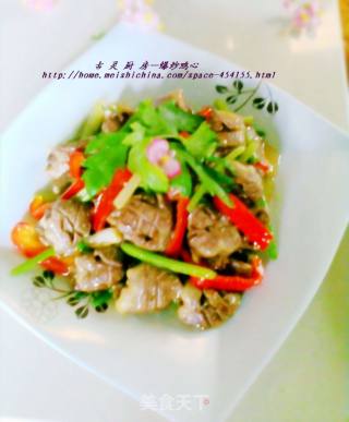 爆炒鸡心的做法