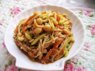 【夏日小凉菜】凉拌金针菇