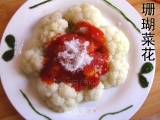 珊瑚菜花的做法