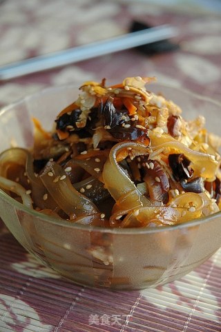 餐桌上的清爽“韩风”·拌杂菜的做法