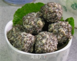 【夏日小凉菜】发菜鸡肉丸的做法