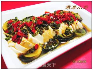 皮蛋香椿拌豆腐的做法