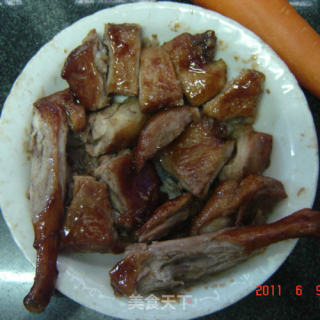 海鲜酱烤鸭腿