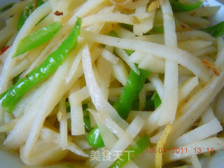 【川菜】青椒土豆丝