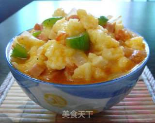酸酸的土豆面疙瘩的做法