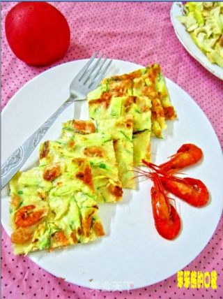 黄瓜虾米饼的做法