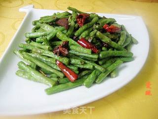 干煸豇豆的做法