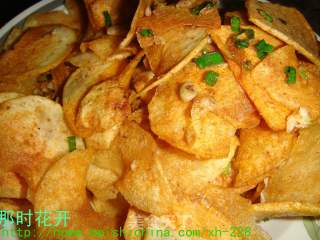 孜然薯片的做法