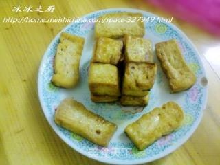 第一次尝试--失败滴魔方豆腐的做法