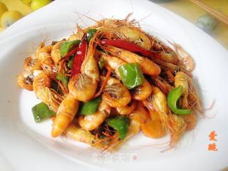 香辣炒河虾的做法